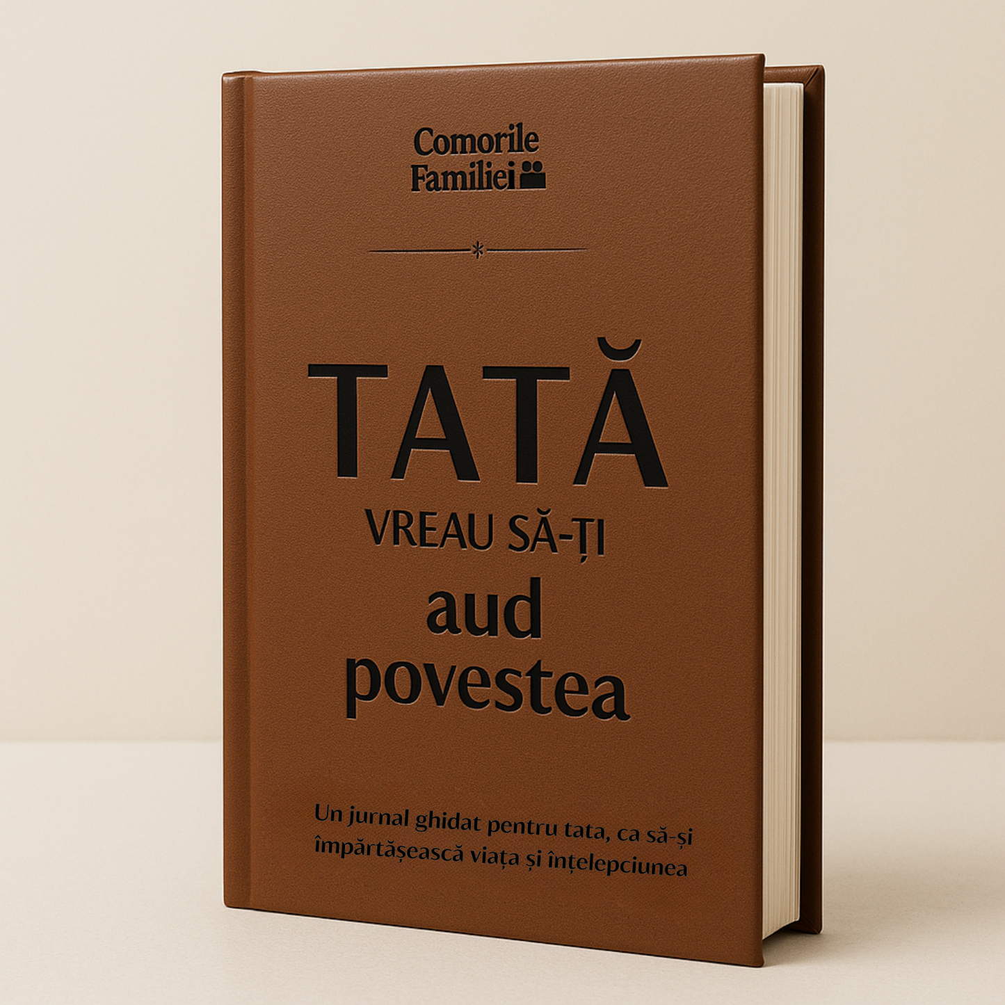 Jurnal de Amintiri pentru Tată 🤎 –50% DE ZIUA MAMEI & TATĂLUI 🤎
