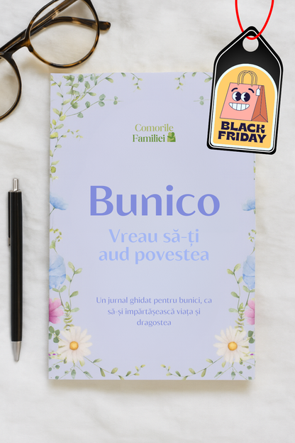Jurnal de Amintiri pentru Bunică 💜 -50% BLACK FRIDAY 💜