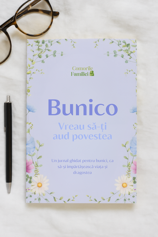 Jurnal de Amintiri pentru Bunică 💜 –50% DE ZIUA MAMEI & TATĂLUI 💜