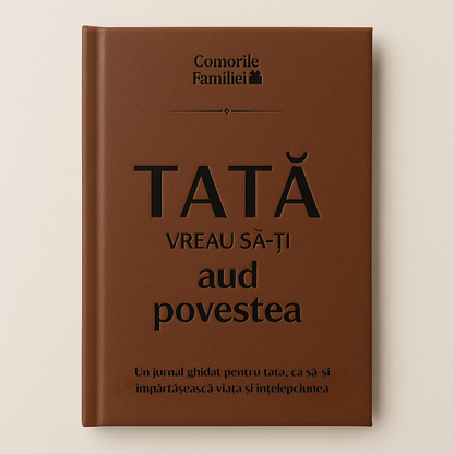 Jurnal de Amintiri pentru Tată 🤎 –50% DE ZIUA MAMEI & TATĂLUI 🤎
