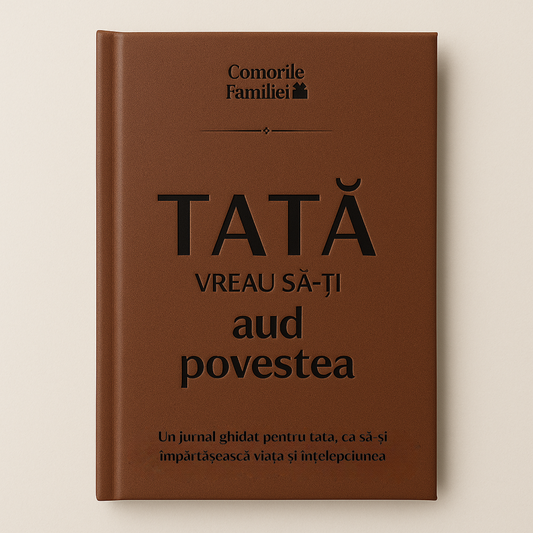 Jurnal de Amintiri pentru Tată 🤎 –50% DE ZIUA MAMEI & TATĂLUI 🤎