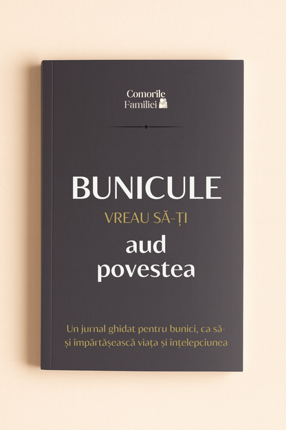 Jurnal de Amintiri pentru Bunic 💙 –50% DE ZIUA MAMEI & TATĂLUI 💙